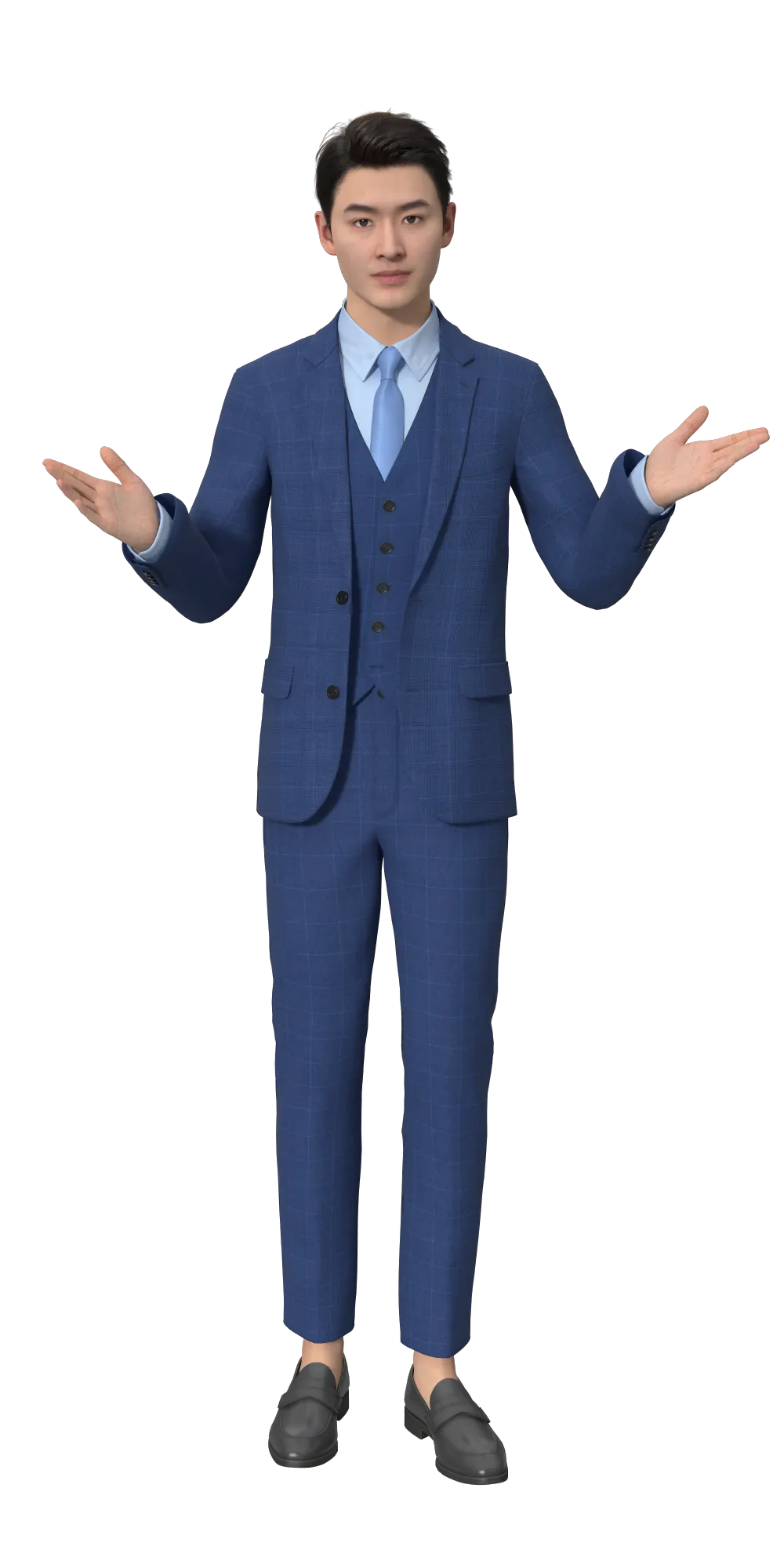 商业服务3d数字人, AI数字人-楠生